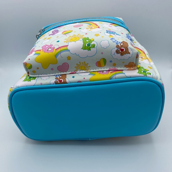Loungefly Care Bears Mini Backpack All Over Print 40th Anniversary Blue Gifts - Picture 5 of 7